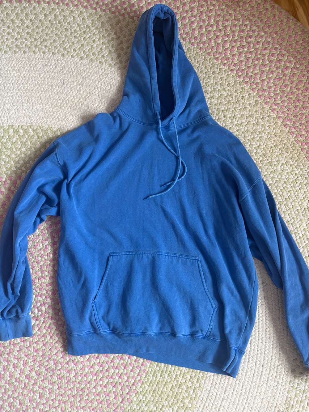 Brandy Melville Electric Blue Pullover Hoodie